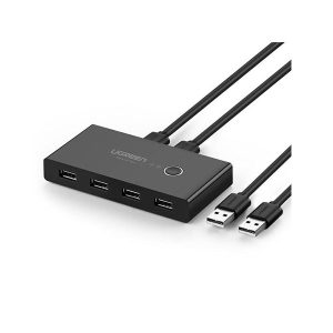 UGREEN 2 In 4 Out USB 2.0 Sharing Switch Box - 30767