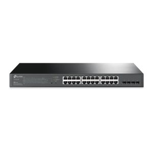 TL-SG2428P JetStream 28-Port Gigabit Smart Switch with 24-Port PoE+