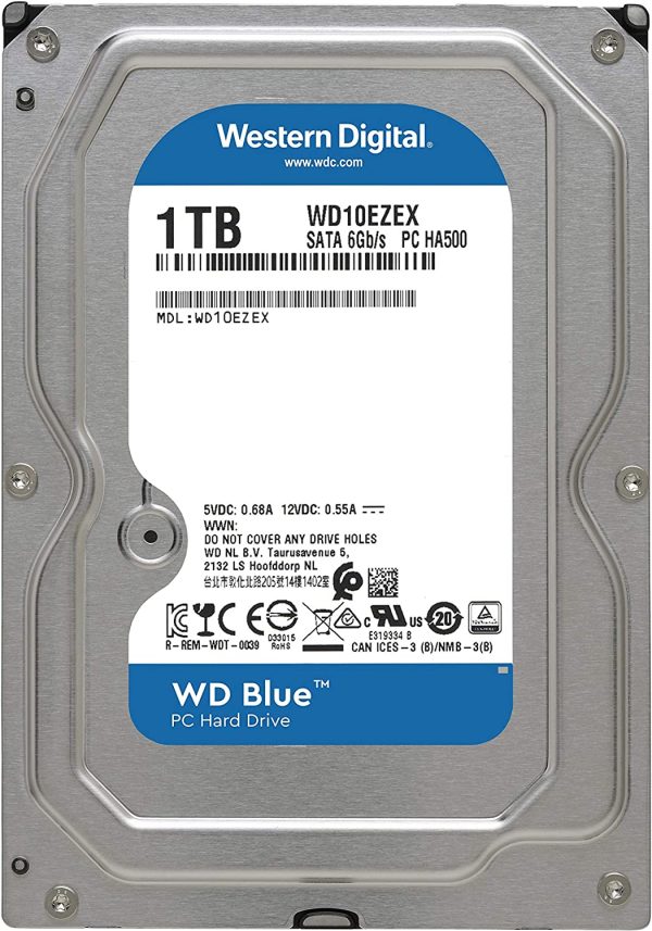 WD10EZEX - WD Blue 1TB 3.5" SATA HDD - Image 2