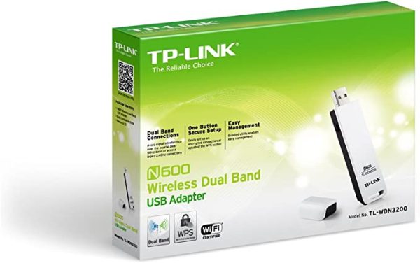 TP-LINK TL-WDN3200 N600 Wireless Dual Band USB Adapter - Image 3