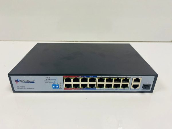 16port Wirespeed POE Switch – AI6016