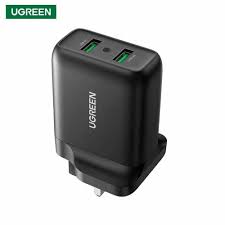 UGREEN 36W USB Charger Quick Charge 3.0 Dual Port - Image 4
