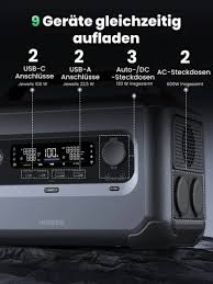 UGREEN 600W 680Wh Portable Power Station - 15051A - Image 4